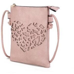 Elegant Pink Crossbody Bag